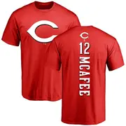 Youth Cincinnati Reds ＃12 Quincy Mcafee Red Backer T-Shirt